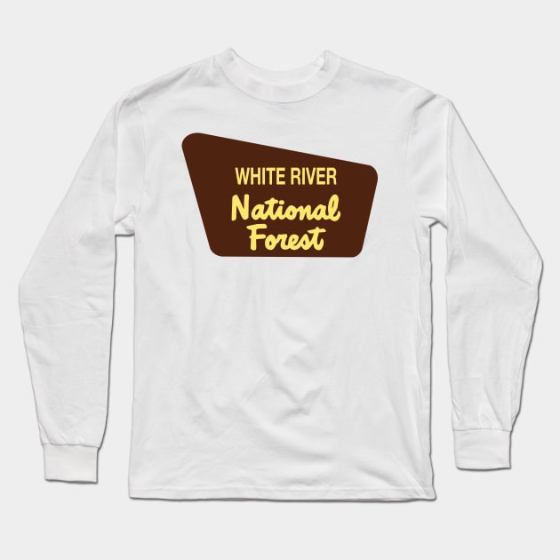 White River National Forest Long Sleeve T-Shirt by nylebuss